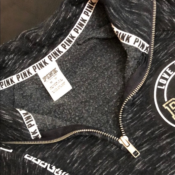 Half- zip, long sleeve PINK brand long sleeve - Picture 3 of 4